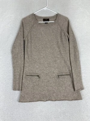 Fenn Wright Manson 2-Ply Cashmere Sweater Beige Women's Size M - Image 1 of 4