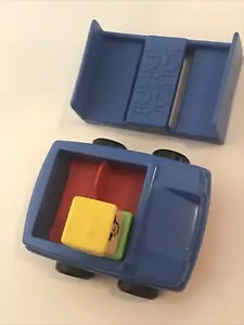 Vintage PLAYSKOOL MCDONALDS Familiar Places Car & 1 Block Head Figure & Table - Picture 1 of 12