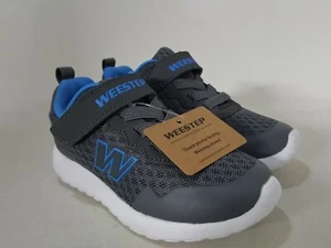 Weestep Sneakers Sportive Running Grigio/Blu Bambini 9 - Foto 1 di 7