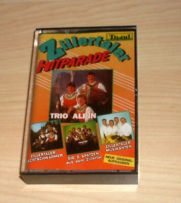 Musik Kassette MC - Zillertaler Hitparade - Volksmusik Sampler Compilation - Bild 1 von 2