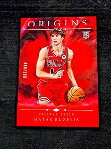 Matas Buzelis 2024-25 Panini Origins Red /299 Rookie Classic RC Card Mint #86 - Picture 1 of 10