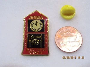 ARABA 2000 Speed Manos Potentant Clock Shriners Lapel Pin Pinback - Picture 1 of 5