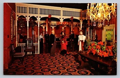 Postcard GA Macon Victorian Bank Citizens Southern Natl Bank Crystal Palace C329 - Image 1 of 2