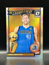 2016-17 Panini Donruss Optic DIRK NOWITZKI Silver Prizm Holo Champ Is Here 9 HOF