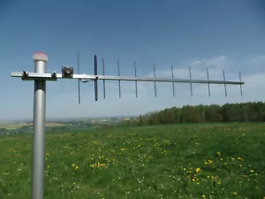 11 El. 1300 MHz 23cm Yagi Antenne Richtantenne ATV Amateurfunkantenne N Buchse - Bild 1 von 9