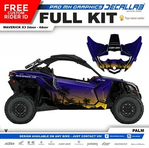 CAN AM MAVERICK X3 MAX Graphics Decals Stickers Aufkleber deco kit graphique kit - Picture 1 of 6