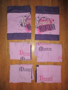 JUEGO DE CORTINAS COMPLETO HANNAH MONTANA DE COLECCIÓN Cortinas MILEY CYRUS 4 paneles y 2 valencias - Imagen 1 de 8