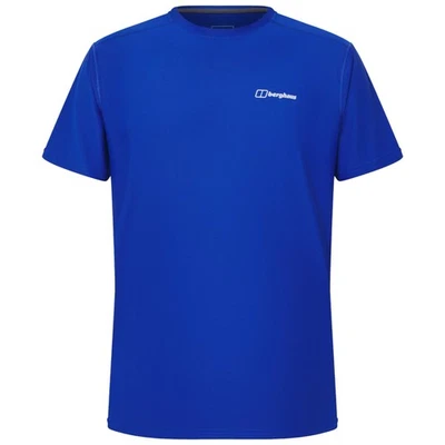 Berghaus Mens Ferriby Tech Tee Baselayer Top - Limoges - Image 1 of 2