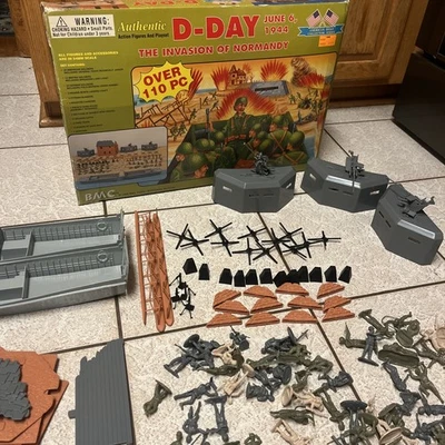Juego BMC D Day Normandy American Hero en caja sellada 54 mm 110 piezas Foto 1 de 4