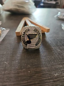 2019 St Louis Blues Stanley Cup Championship Ring, O'REILLY SGA - Picture 1 of 5
