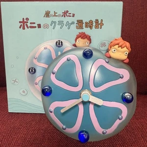 Ponyo on the Cliff Jellyfish Clock Studio Ghibli Table Clock Japan New - Picture 1 of 4