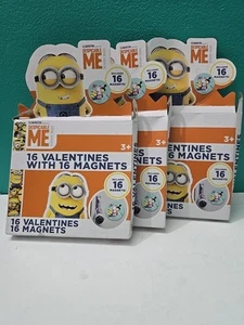 Despicable Me Minions 48 Klassenzimmer Tausch Valentinstag mit 48 Magneten - Bild 1 von 4