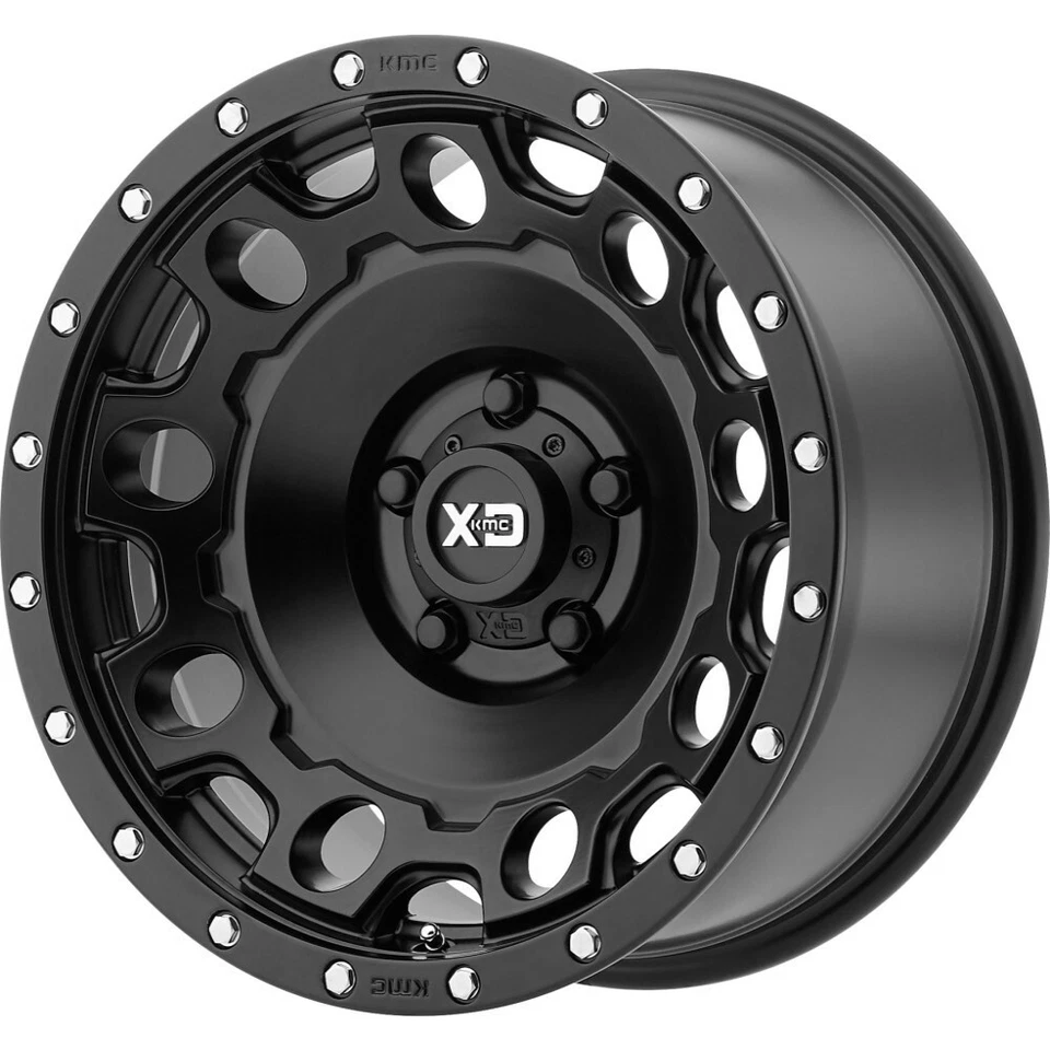 Llanta 17" XD XD129 Holeshot negro satinado 17x8,5 5x120 34 mm Foto 1 de 4