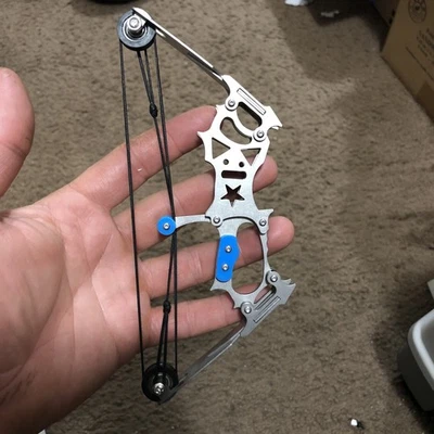 Arco compuesto MINI de acero inoxidable de 7 pulgadas (¡SOLO ARCO!) Foto 1 de 4