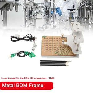 Marco Metal BDM LED BDM Marco Acero Inoxidable ECU RAMP Adaptador con Soporte de Sonda - Imagen 1 de 13