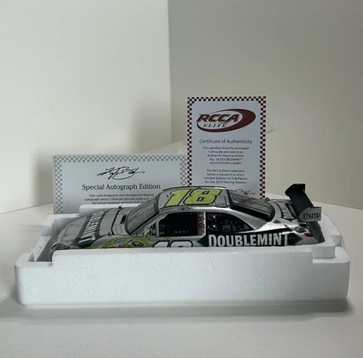 Kyle Busch #18 Doublemint 2010 Camry Elite 1 of 218 Autographed 1:24 Diecast - Image 1 of 4