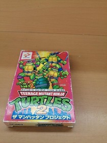 KONAMI Teenage Mutant Ninja Turtles 2The Manhattan Missions Famicom game