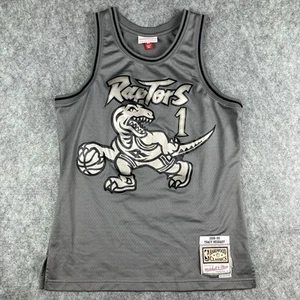 Mitchell & Ness Raptors Tracy Mcgrady Jersey 1998 Metal Works Graphite Size M - Picture 1 of 14