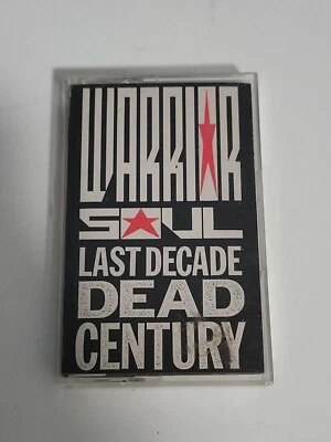 Last Decade Dead Century Warrior Soul Used Cassette 1990 Geffen Hair Metal Fun - Image 1 of 2