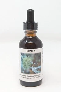 Tintura de glicerina Usnea 2 oz de Supreme Nutrition. Antimicrobiano, biopelícula, levadura - Imagen 1 de 5