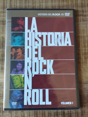 La Historia del Rock N Roll Vol 1 Los Inicios DVD Ingles Español Region 2 Nueva - Imagen 1 de 3