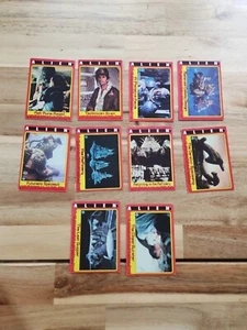 1979 Alien the Movie Trading Card Lot of 10 Cards, Vintage Sci-Fi - Picture 1 of 7
