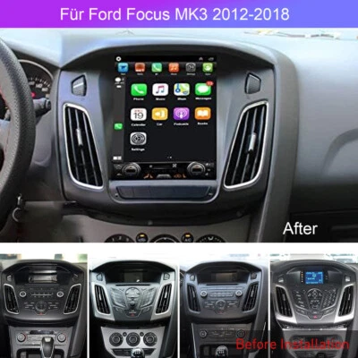 Für Fürd Focus MK3 2012-2018 Autoradio Apple CarPlay GPS Navi WLAN Android 13 - Bild 1 von 4