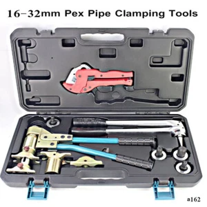 PEX-1632 Crimpwerkzeuge Sortiment 16-32 mm Wasser/Flex und stabile Armaturen. - Bild 1 von 12