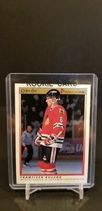 1990-91 O-Pee-Chee Premier Frantisek Kucera RC #53 Chicago Blackhawks NM-MT