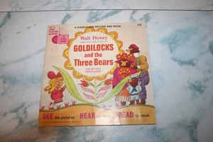 Libro Disney 1967 vintage con historia récord de Ricitos de Oro @ Three Bears - Imagen 1 de 3