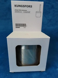 Ikea Kungsfors Contenitore Acciaio Inox Porta Utensili da Appendere 12 x 26,5 cm Nuovo - Foto 1 di 3