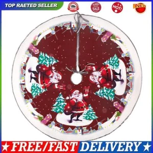 60Cm Christmas Tree Skirt for Christmas Party Indoor Home Decor (Gift Santa) #AU - Picture 1 of 9