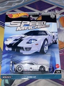 Hot Wheels Speed Machines Ford GT 4/5 Premium Car Culture - New - Imagen 1 de 2