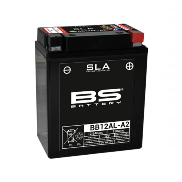 Batteria BS Battery SLA BB12AL-A2 12.6 Ah (20h) 150a - Immagine 1 di 1