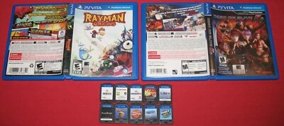 Playstation PS Vita 10 GAMES LOT + 2 Empty Cases - Image 1 of 2