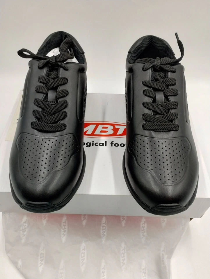 MBT MBT-1997 Mujer Zapatos de Cuero Suela de Cuña Cuero Reino Unido 6 PVP £240 Foto 1 de 4