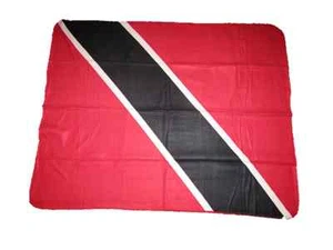 Trinidad and Tabago Flag 50x60 Polar Fleece Blanket Throw - Picture 1 of 3