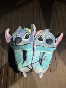 Disney Stitch 3D Plush Stuffed Slippers - Adults Unisex - Picture 1 of 5