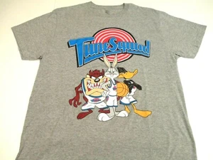 Looney Tunes Space Jam Tune Squad Taz Bugs Daffy Herren Large grau T-Shirt - Bild 1 von 6