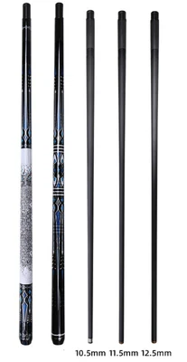 CUPPA 58" Asura Carbon Fiber Energy Billiard Pool Cue Stick 10.5/11.5/12.5mm Set