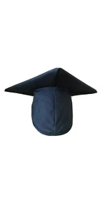 Adult Unisex Matte Black Graduation Grad Cap One Size - Picture 1 of 11