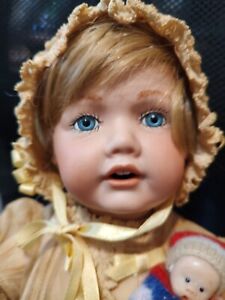 15" JDK bisque head fully marked German mold Hilda repro body