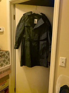 Mens Military Lined Rain Coat 40 S - Picture 1 of 1