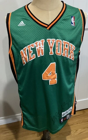 Nate Robinson Knicks St  Patrick’s Day Swingman Basketball Jersey Mens M Cover
