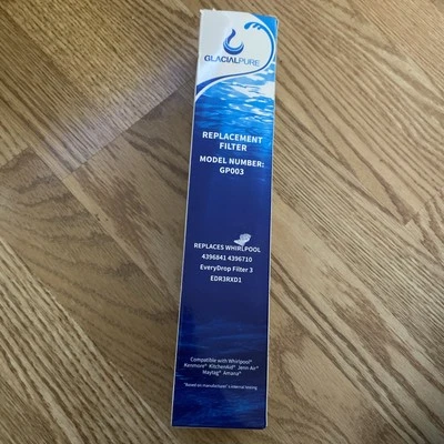 New In Box- Sealed Glacial Pure Replacement Refrigerator Filter, Model GP003 - Image 1 of 4