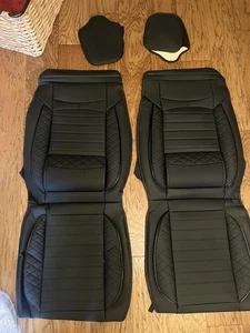 AOMSAZTO Custom Fit Truck Seat Covers for Toyota Tacoma 2024 2025 2 Front Seats - Picture 1 of 5