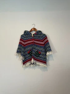 Matilda Jane Poncho Maglione Scialle Bambini 8 A Canto Andremo Cappotto Invernale - Foto 1 di 6