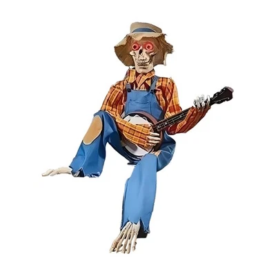 Halloween Esqueleto Halloween Esqueletos Musicales Posables Articulaciones Decoración Magníficamente Foto 1 de 4