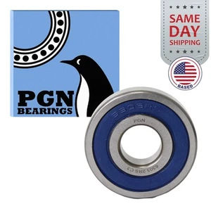 (200) 6303-2RS Premium Rubber Seal Ball Bearing C3 EMQ, 17x47x14 6303 2RS 6303rs - Picture 1 of 11