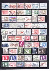 GRÖNLAND gebrauchtes Lot von 1970- 1981. Mi.Nr. 75-132. Katalogwert 52€/62€ (G042) - Bild 1 von 1
